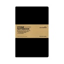 Inchcape NEYA - eco-neutral Stone Paper Tree-Free Notebook - Black