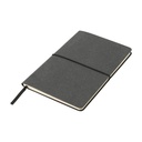 Inchcape KOTEL - eco-neutral A5 Recycled Leather Soft Cover Notebook - Black
